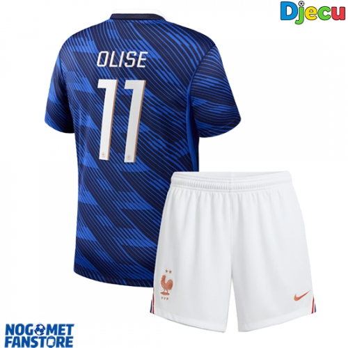 Francuska Michael Olise #11 Domaci Dres za djecu SP 2026 Kratak Rukav (+ Kratke hlače)